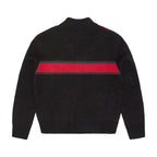 CORTEIZ LUX KNIT ZIP UP 'BLACK'