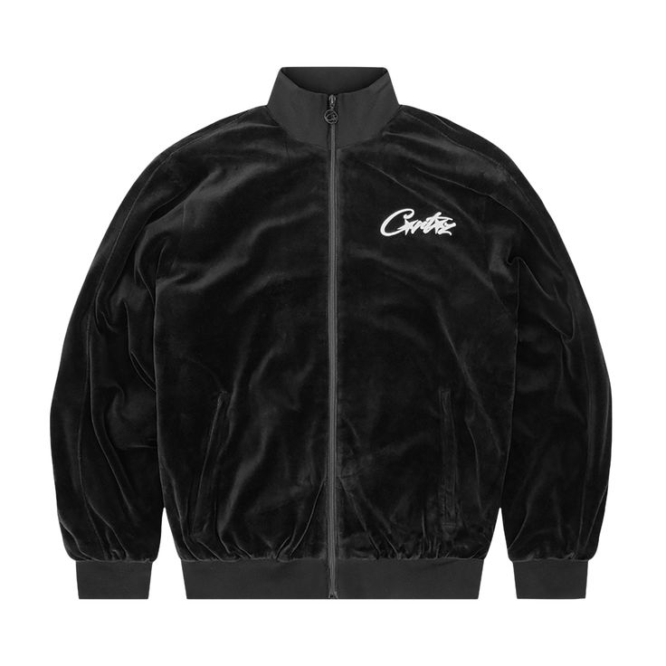 CORTEIZ VELOUR JACKET 'BLACK'