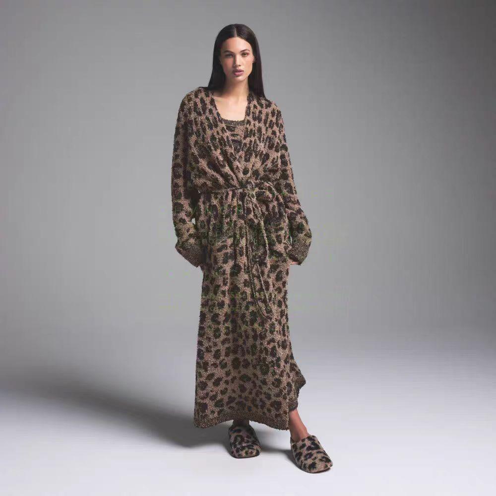 SKIMS LEOPARD COZY ANIMAL VEST