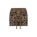 SKIMS LEOPARD COZY ANIMAL SHORTS