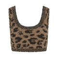 SKIMS LEOPARD COZY ANIMAL VEST