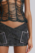 Jaded London Assassin Micro Mini Skirt