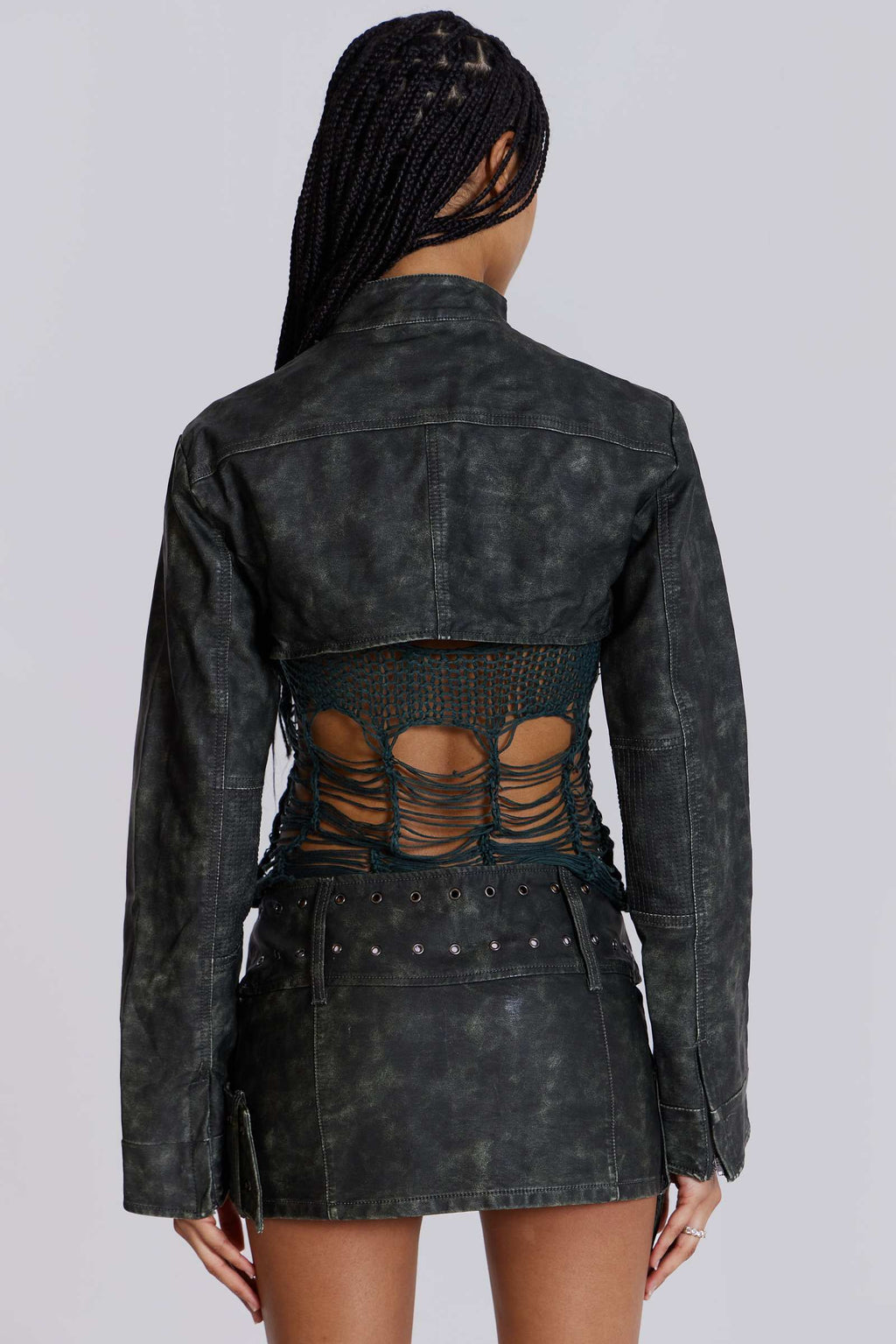 Jaded London Assassin Micro Mini Skirt