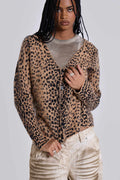Jaded London Leopard Chuck Cardigan