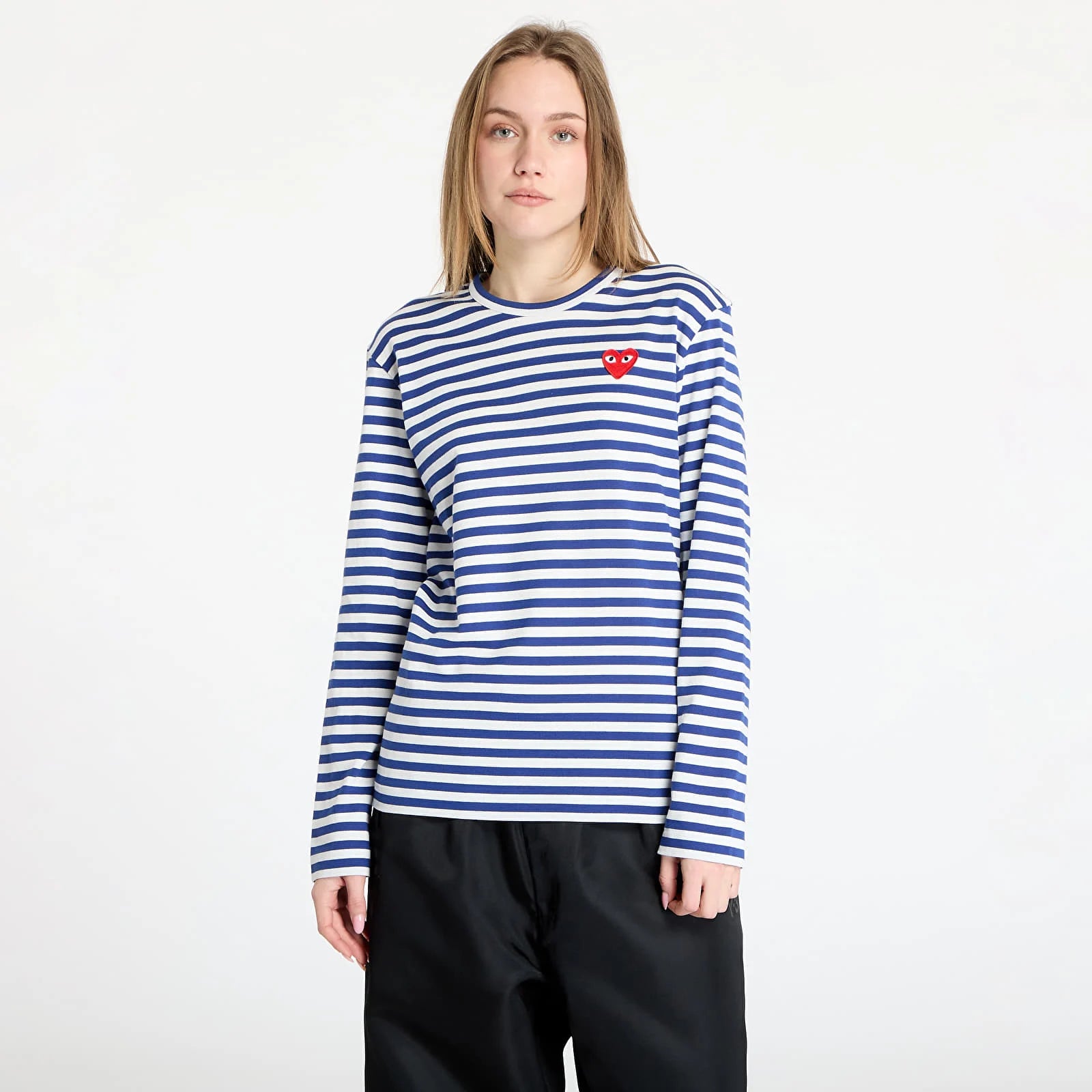 Comme des Garçons PLAY Striped Long Sleeve T-shirt