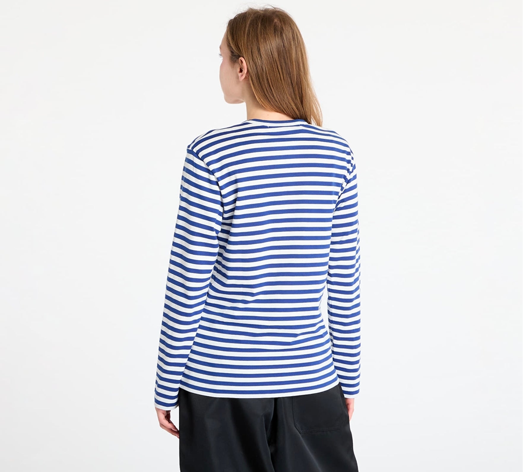 Comme des Garçons PLAY Striped Long Sleeve T-shirt