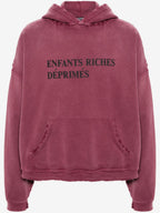 Enfants Riches Déprimés "Red Thrashed Distressed"Hoodie