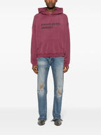 Enfants Riches Déprimés "Red Thrashed Distressed"Hoodie