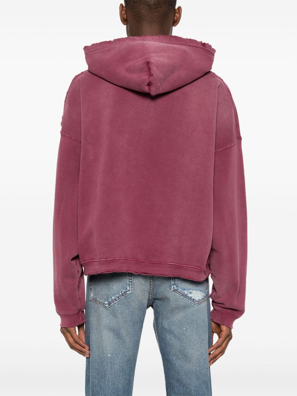Enfants Riches Déprimés "Red Thrashed Distressed"Hoodie