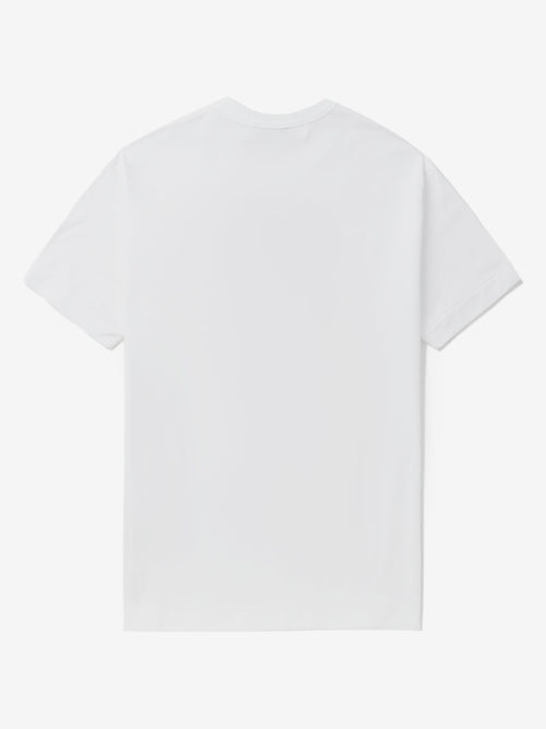 Comme des Garçons White Graphic Crew Neck T-Shirt