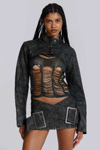 JADED LONDON ASSASSIN ULTRA CROPPED JACKET