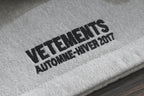 Vetements AW2017 "Eleven Inch Gun Club" Indoor Pistol Shooting Star Hoodie