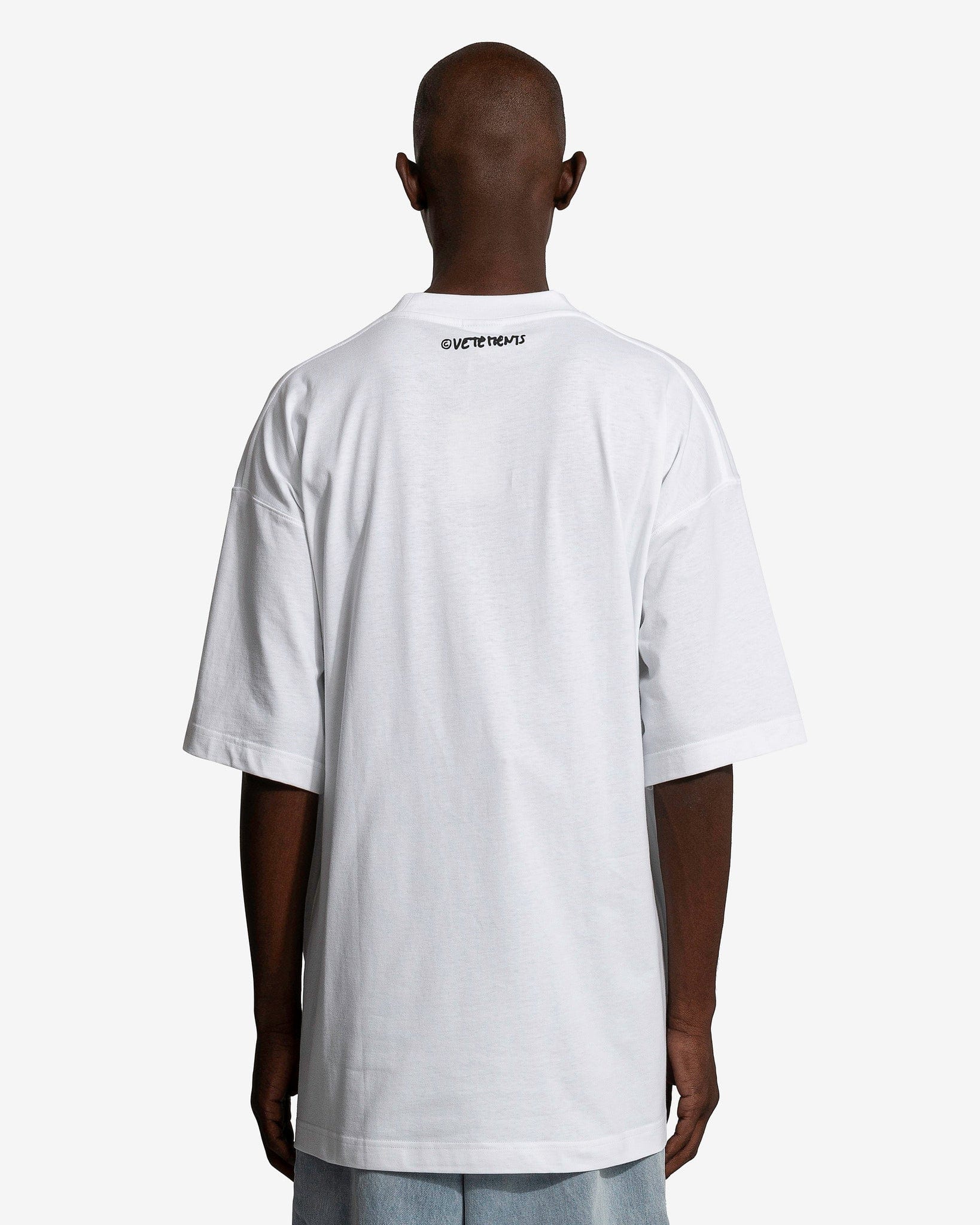 Vetements "Stop Copying Me" Oversized Cotton T-shirt