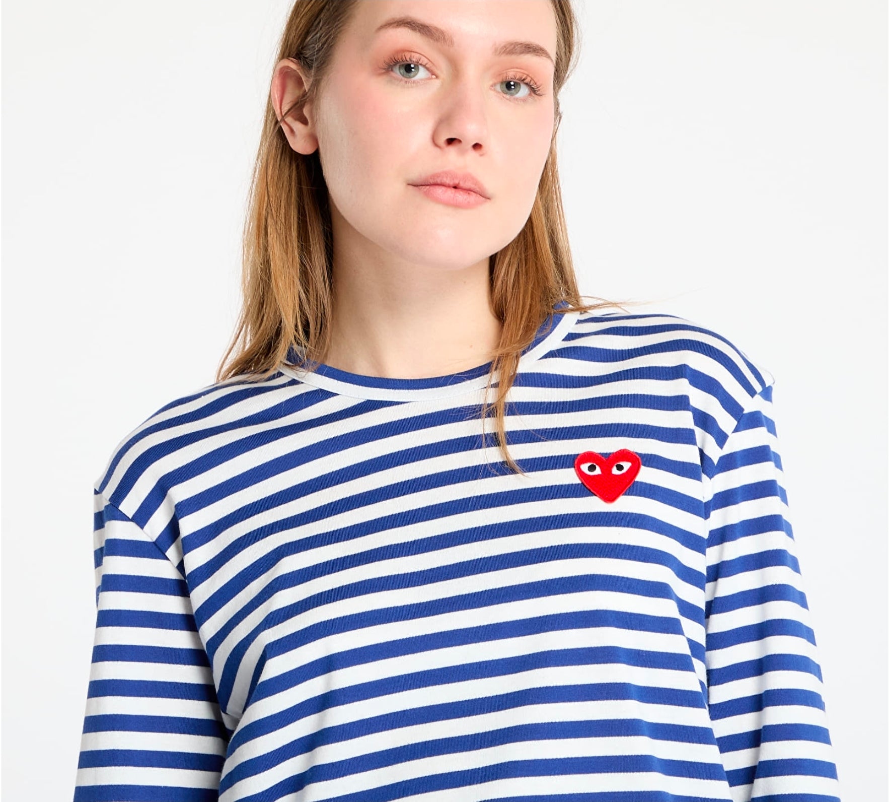 Comme des Garçons PLAY Striped Long Sleeve T-shirt