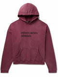 Enfants Riches Déprimés "Red Thrashed Distressed"Hoodie