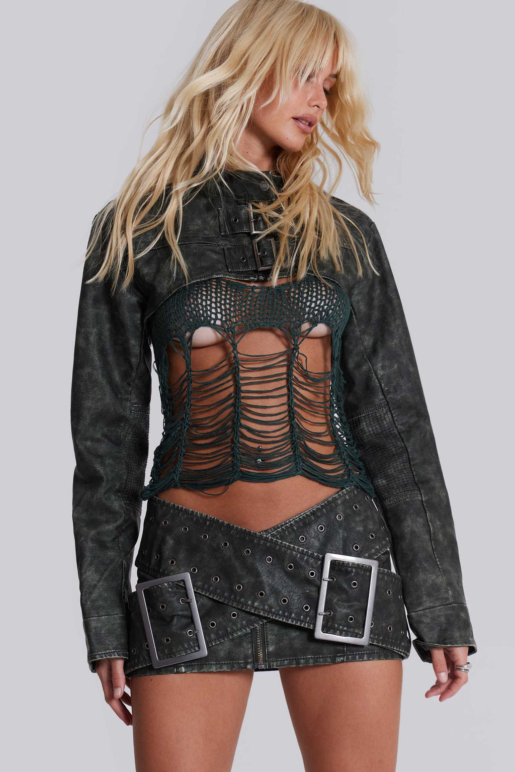 JADED LONDON ASSASSIN MINI SKIRT