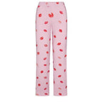 SKIMS SLEEP CHERRY BLOSSOM LIPSTICK PANTS