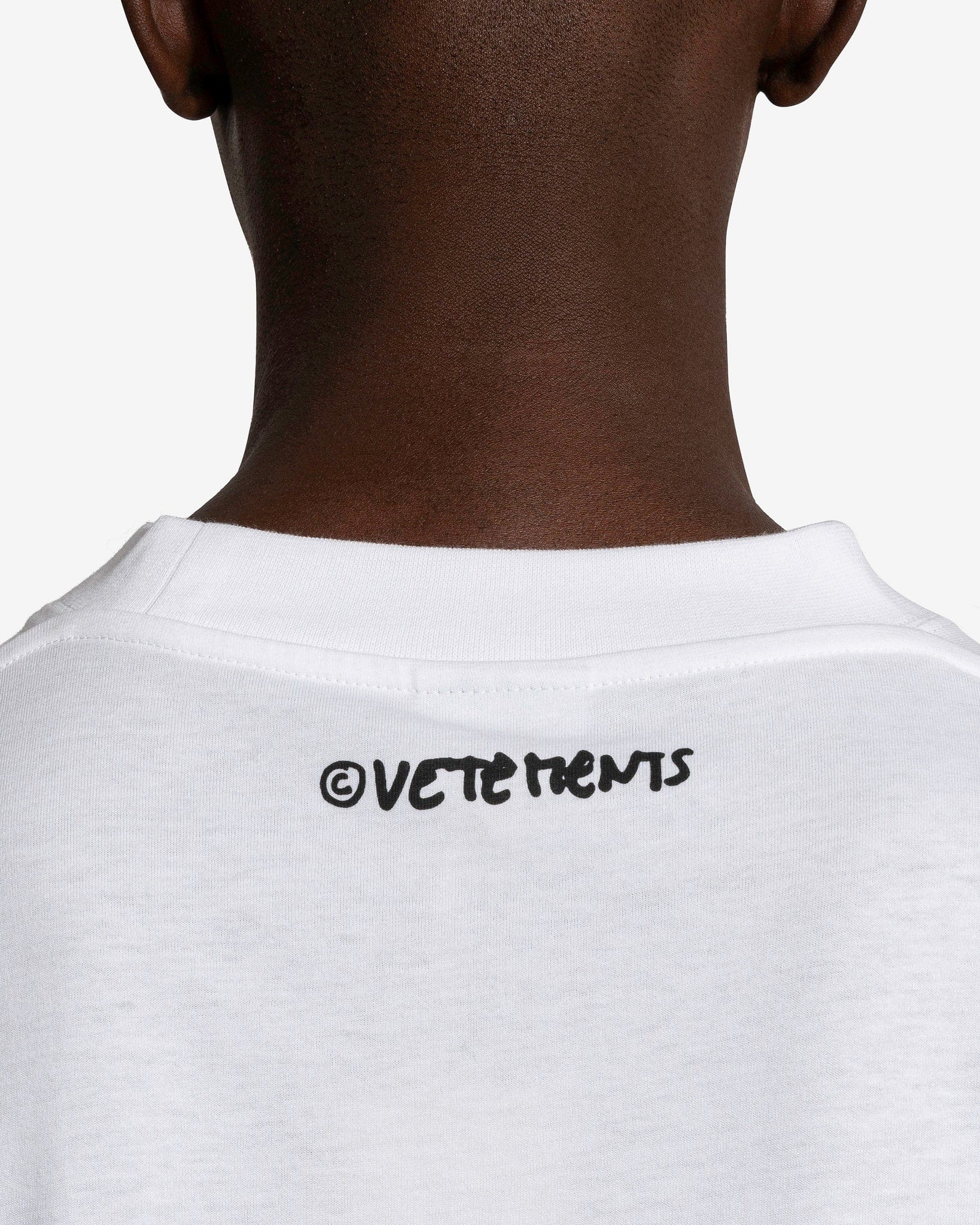 Vetements "Stop Copying Me" Oversized Cotton T-shirt