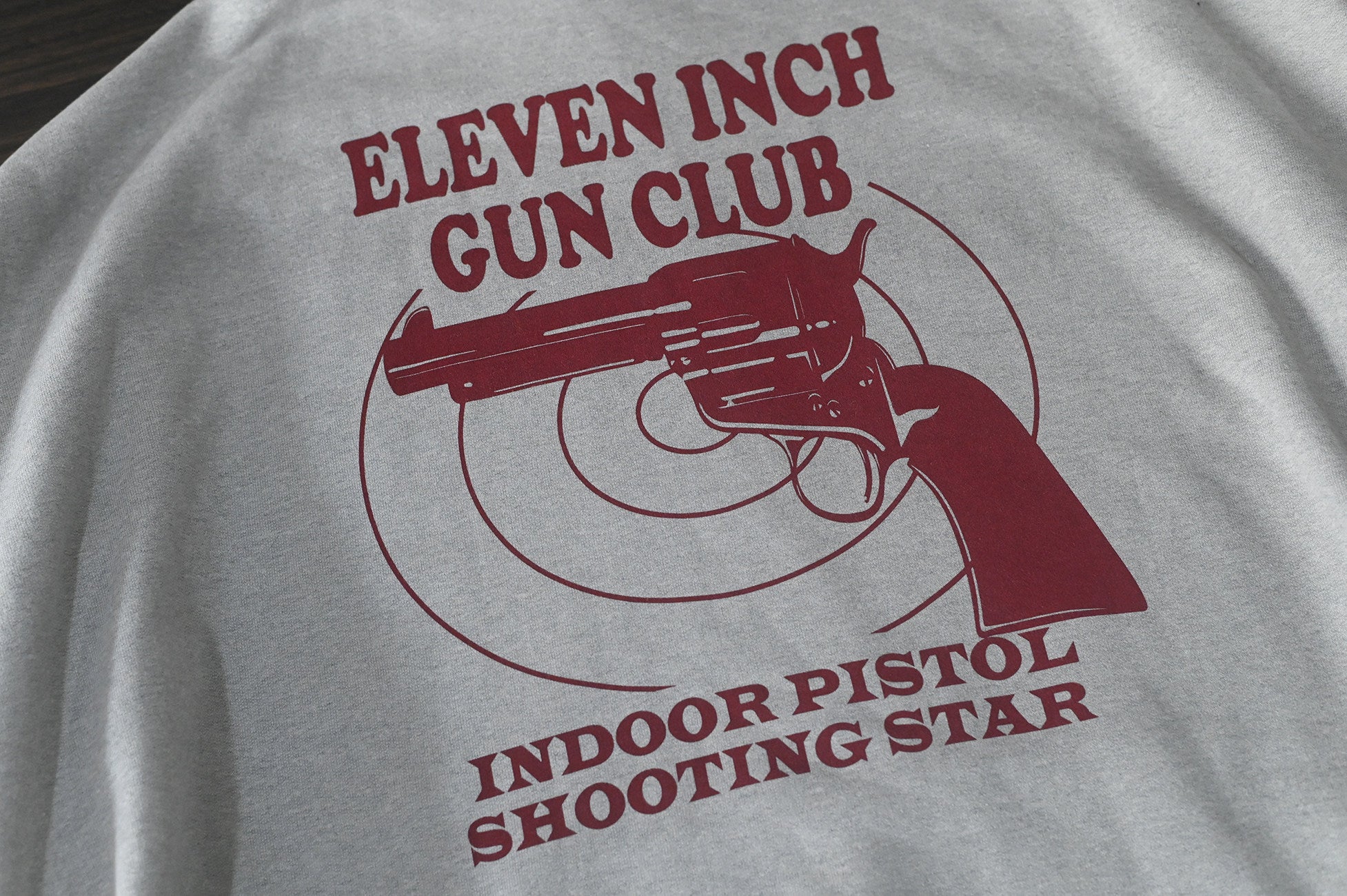 Vetements AW2017 "Eleven Inch Gun Club" Indoor Pistol Shooting Star Hoodie